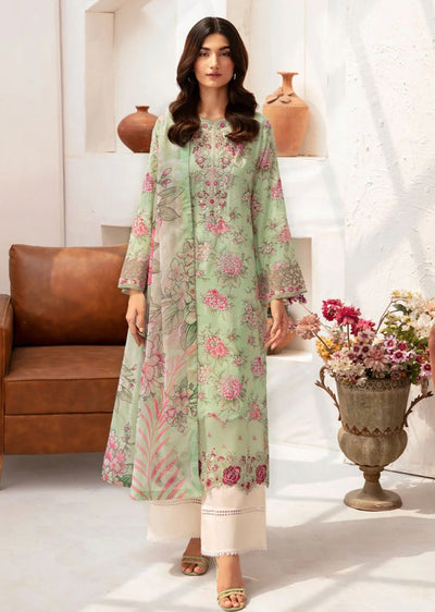 N-702 - Unstitched - Rangrez by Ramsha Luxury Lawn Vol 07 - Memsaab Online