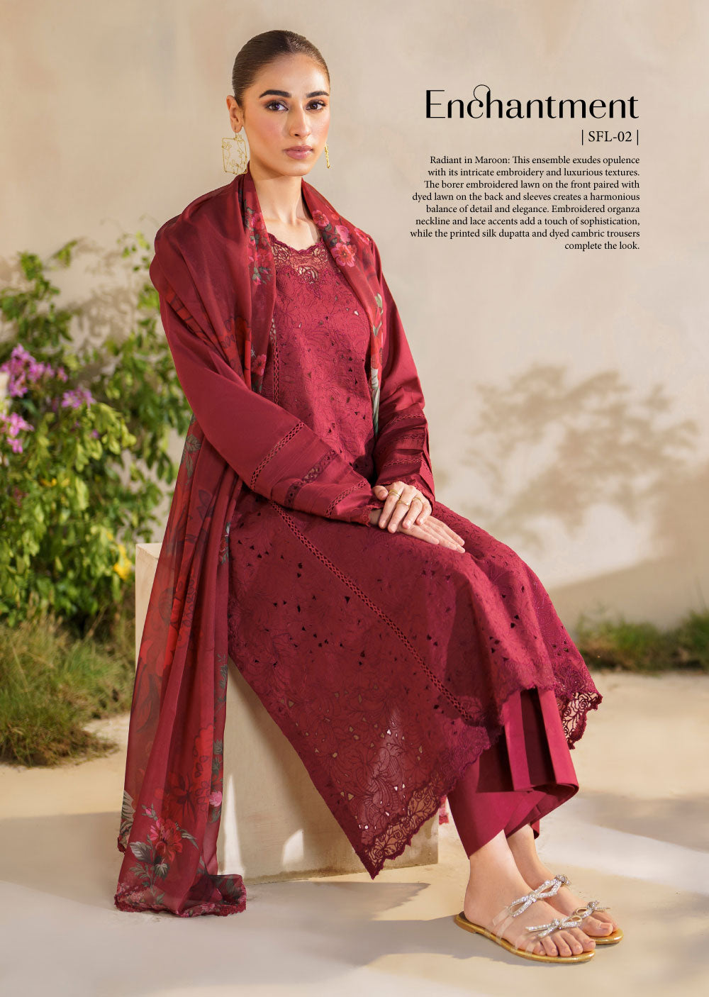 SFL-02-R - Readymade - Festive Lawn Collection by Iznik 2024 - Memsaab Online