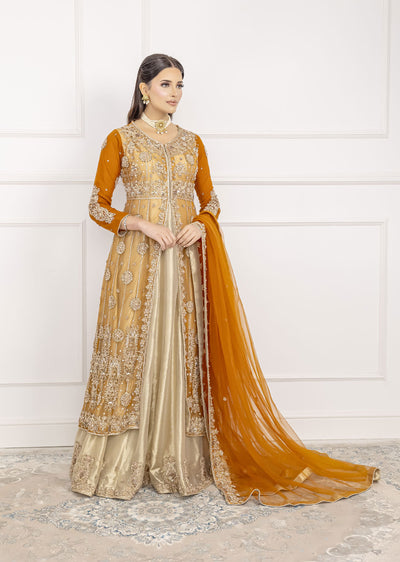 SRB1202 - Saima - Rust Sehrish.B Designer - Memsaab Online