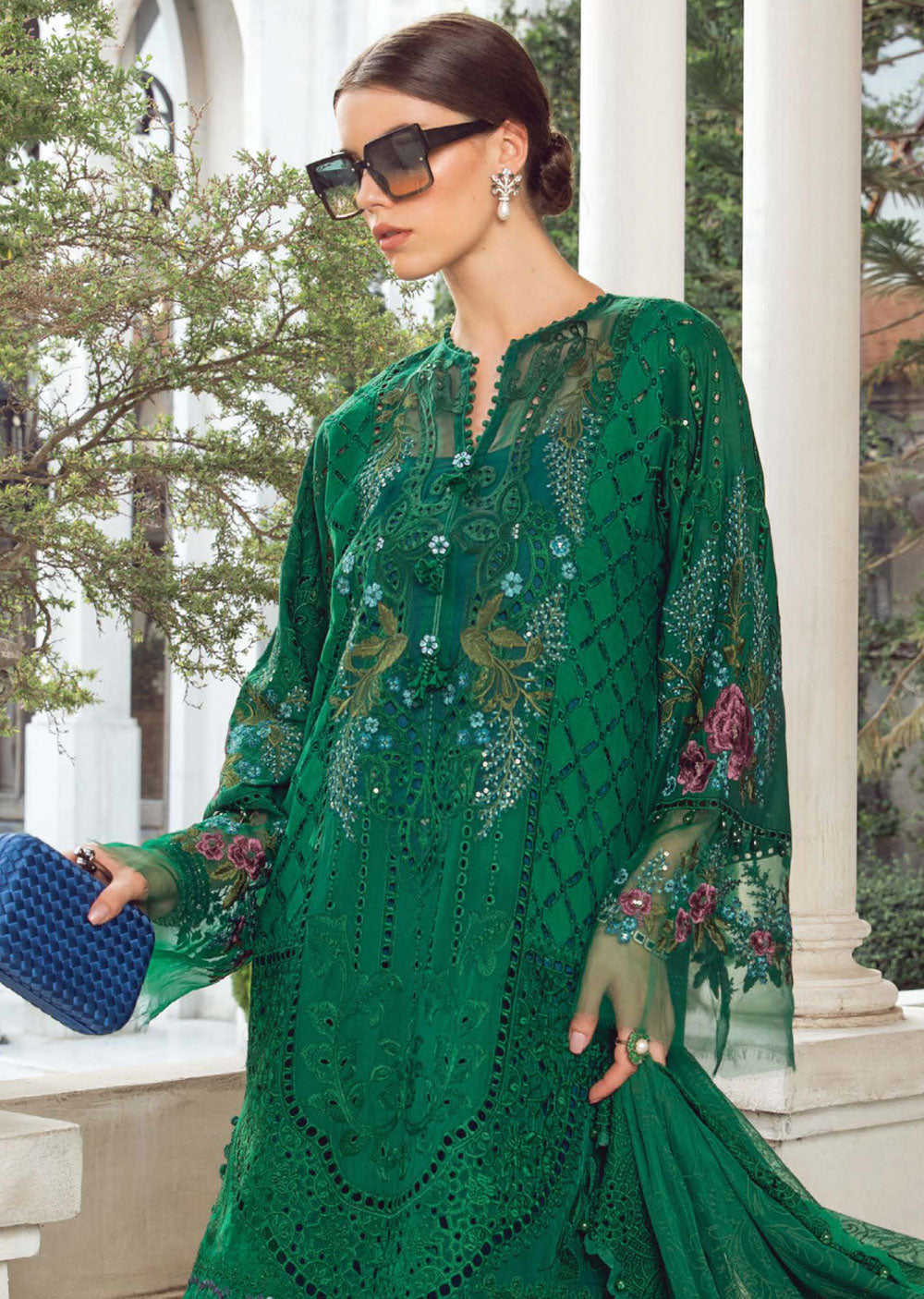 MBTR-02 - Readymade - Maria B Lawn Eid Collection 2024 - Memsaab Online