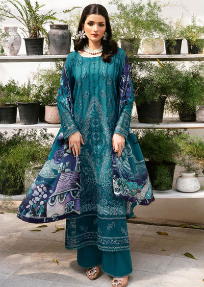 Z-902-R - Readymade - Ramsha Andaaz Luxury Lawn Vol 9 2024 - Memsaab Online