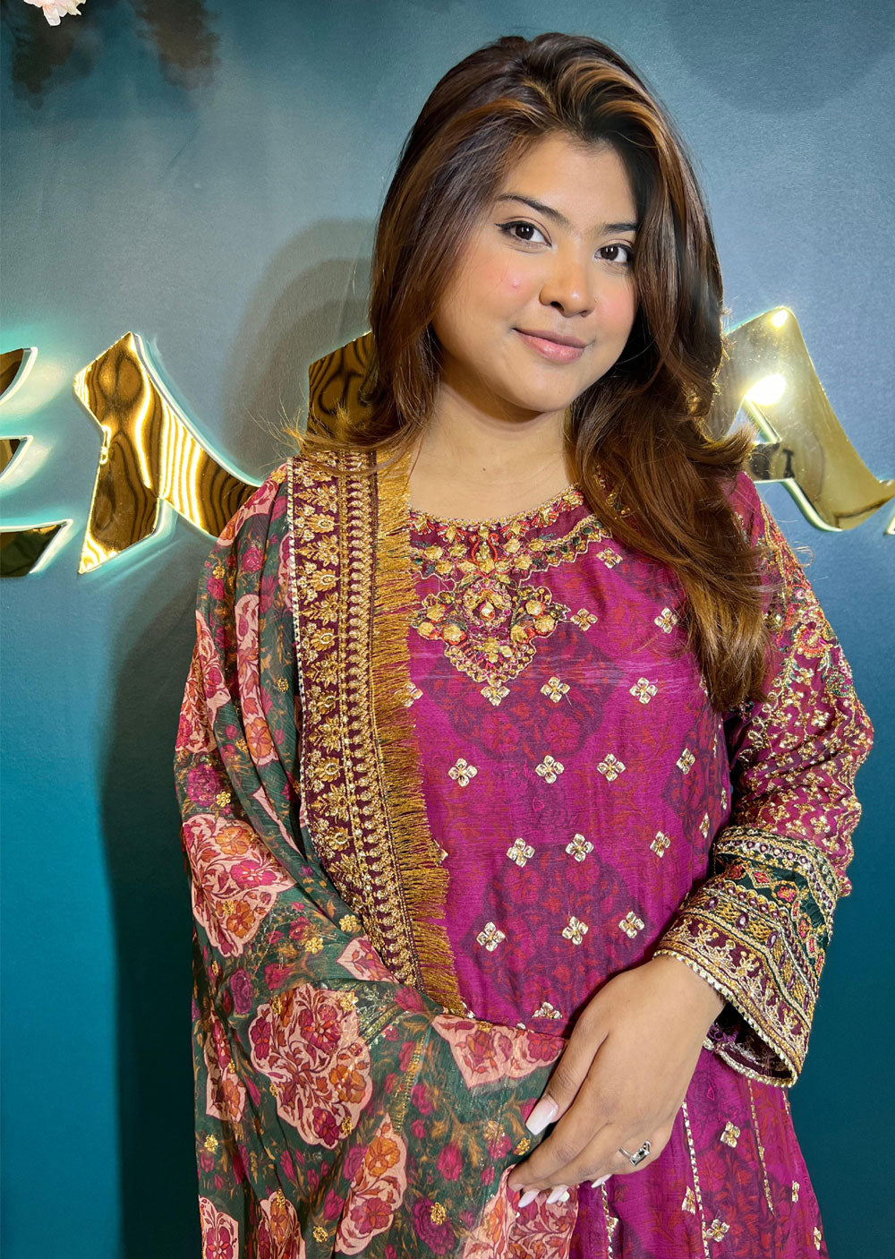 CH12-03 - Readymade - Baroque Suit 2024 - Memsaab Online