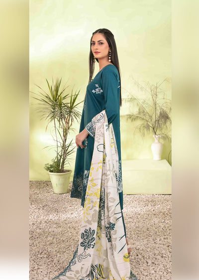 IFZN-5517 - Unstitched - Ifza Viscose Suit by Tawakkal 2025 - Memsaab Online