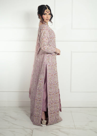 SRB1313 - Sarika - Lilac - Sehrish.B Designer - Memsaab Online