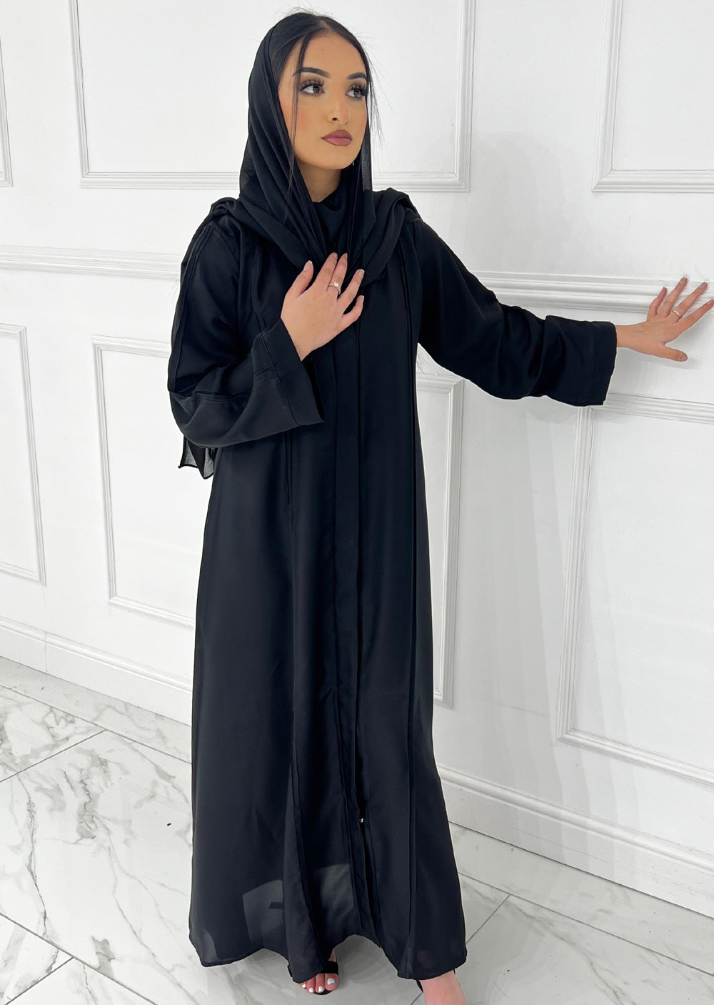 ASL-04 Rumaysa - Open Abaya - Memsaab Online