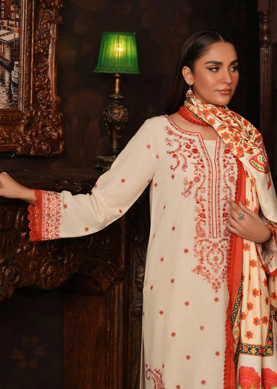 PSH-16348 - Readymade Shaposh Karandi Linen Suit 2025 - Memsaab Online