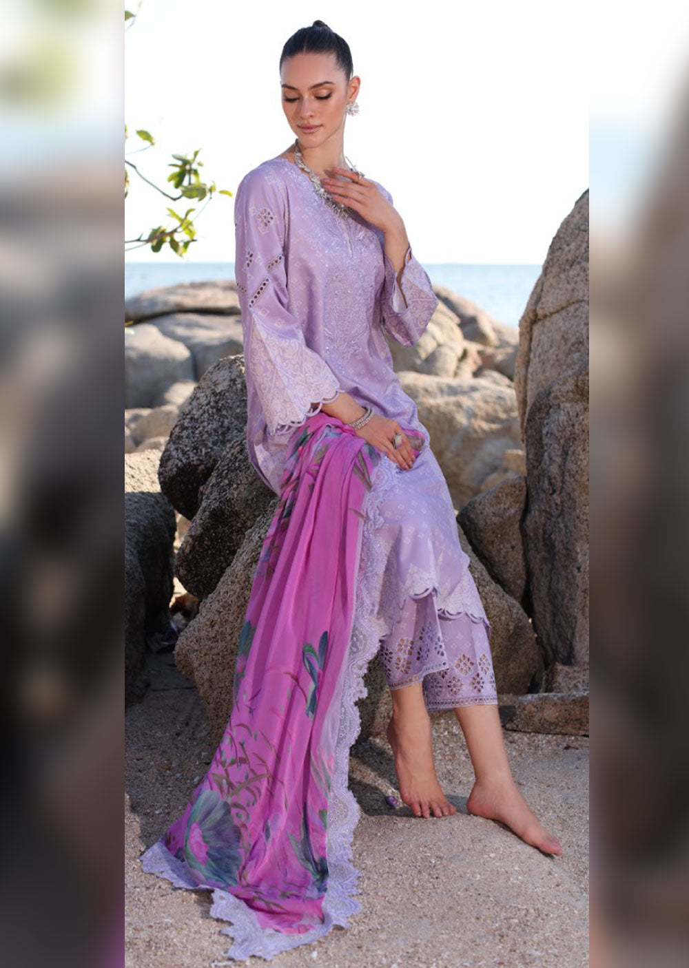 AN4-02 - Unstitched - Charizma Aniq Summer Volume 01 2024 - Memsaab Online