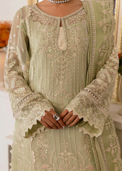 GLCT-02 - Virida - Readymade - Gulaal Reverie Embroidered Chiffon Collection 2025 - Memsaab Online