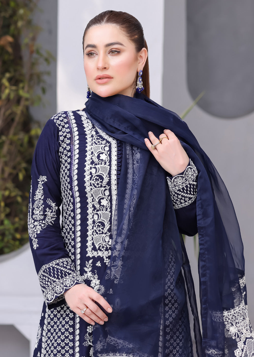 HK335 - Readymade linen Outfit 2025 - Memsaab Online