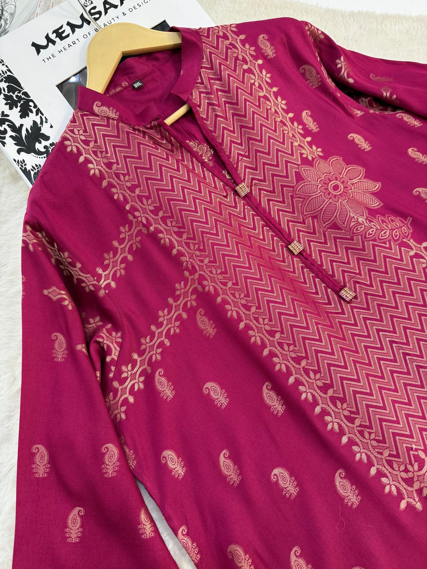 JH-681-R - Readymade - Pinks Collection by Johra 2022 - Memsaab Online