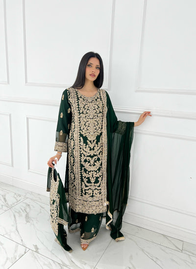 Shaz1844 - Readymade - Chiffon - Mummy n Me Outfit - Memsaab Online