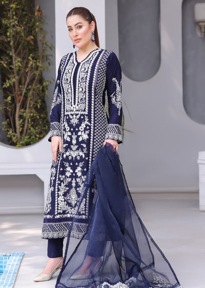 HK335 - Readymade linen Outfit 2025 - Memsaab Online