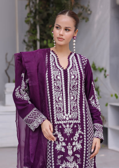 HK335 - Readymade linen Outfit 2025 - Memsaab Online