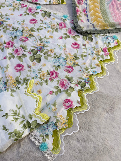 ELFECD-05-A-Gladiolus Grace-Readymade-Elaf Prints Collection 2025 - Memsaab Online