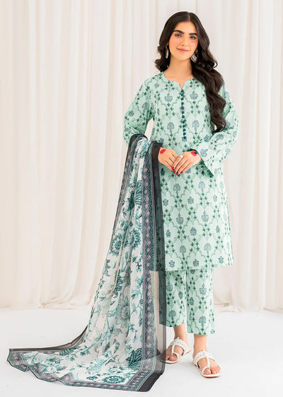 INDRA- Readymade 3 Piece Cotton Suit - Memsaab Online