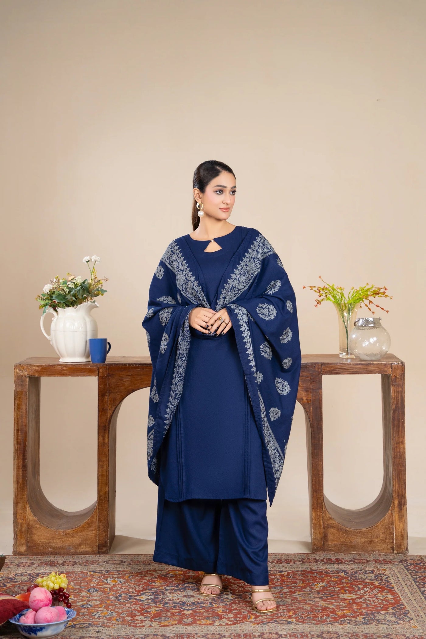 Samaa-01 Readymade - Rania.H Dhanak Collection 2025 - Memsaab Online