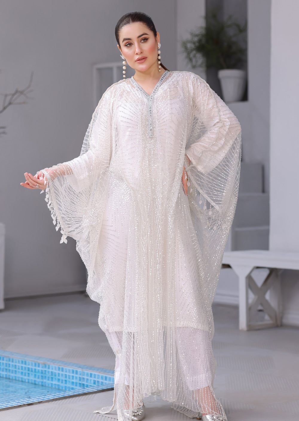 SMN-102 Khareem - Kaftan Outfit - Memsaab Online