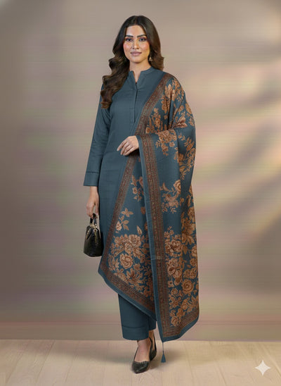MSBMT-38 -Gulnoor- Readymade Outfit - 3 Piece Suit 2025 - Memsaab Online