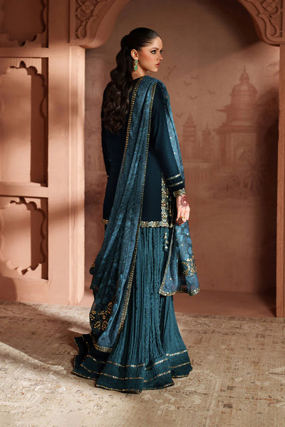 IV-64 Readymade Iznik Embroidered Velvet Edition 2025 - Memsaab Online