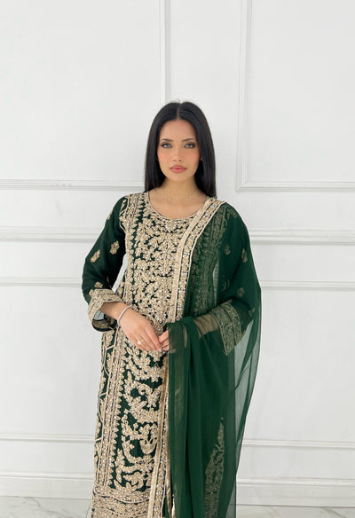 Shaz1844 - Readymade - Chiffon - Mummy n Me Outfit - Memsaab Online