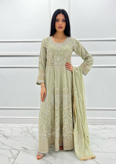 Shaz1835 - Readymade - Chiffon - Mummy n Me Outfit - Memsaab Online