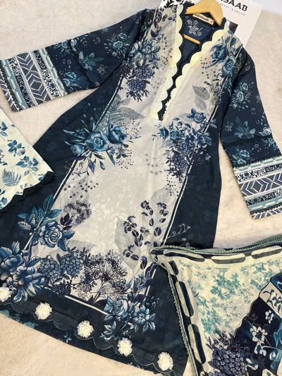ELFECD-07-A-Floreya-Readymade-Elaf Prints Collection 2025 - Memsaab Online