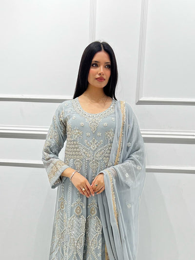 Shaz1835 - Readymade - Chiffon - Mummy n Me Outfit - Memsaab Online