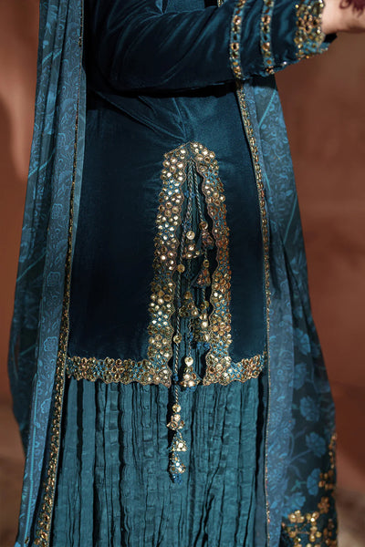 IV-64 Readymade Iznik Embroidered Velvet Edition 2025 - Memsaab Online