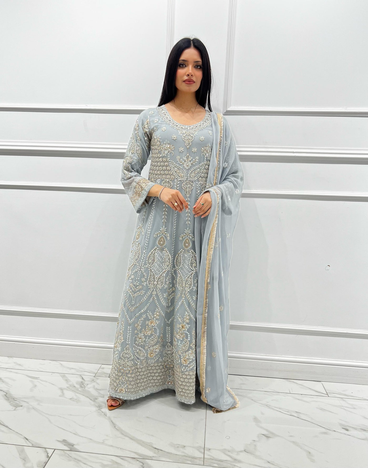 Shaz1835 - Readymade - Chiffon - Mummy n Me Outfit - Memsaab Online