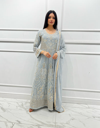 Shaz1835 - Readymade - Chiffon - Mummy n Me Outfit - Memsaab Online