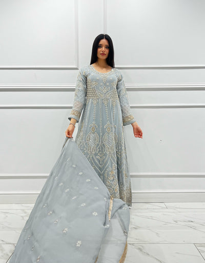 Shaz1835 - Readymade - Chiffon - Mummy n Me Outfit - Memsaab Online
