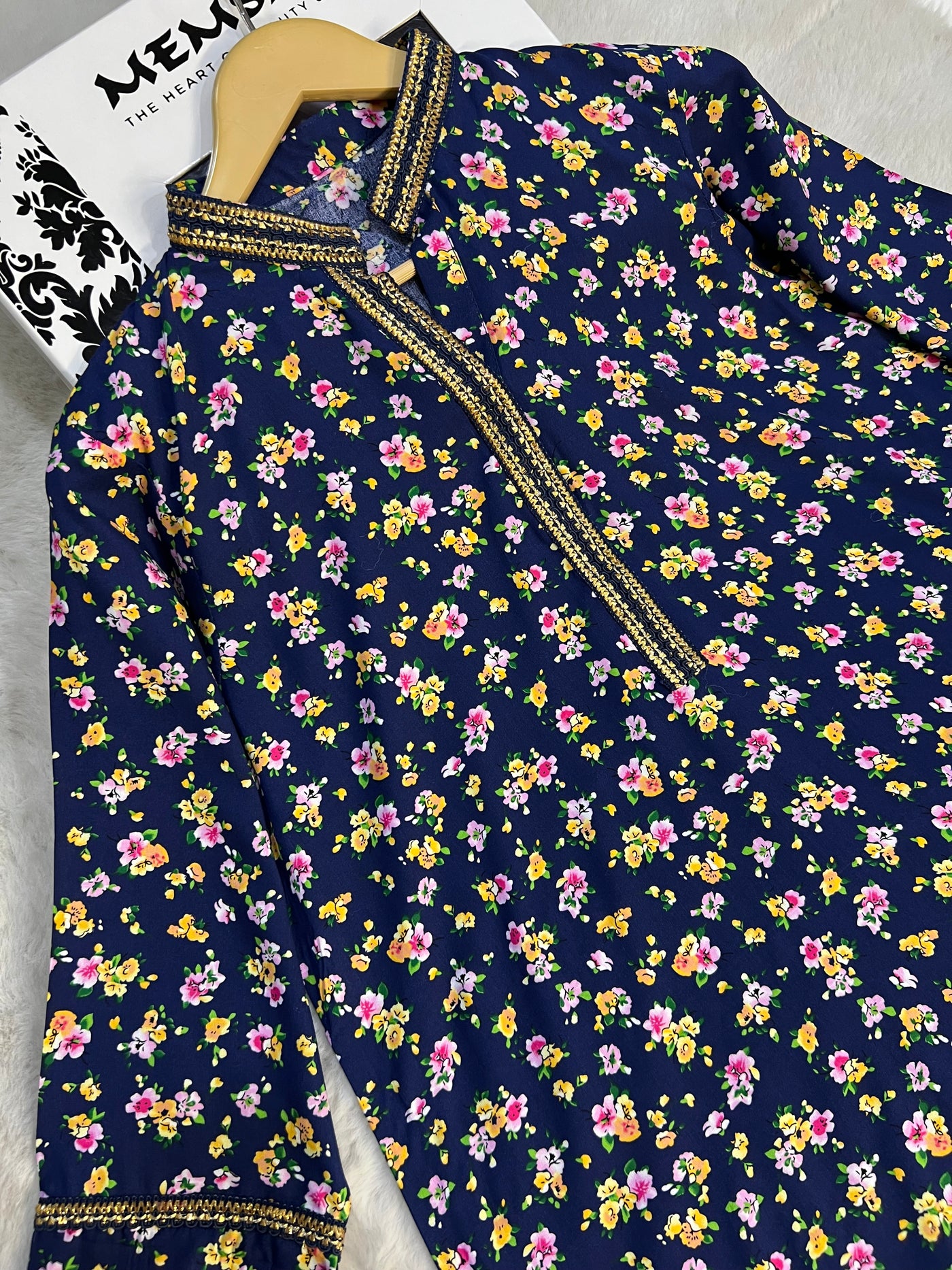 SN15 - Readymade - 2 Piece Linen Outfit 2025 - Memsaab Online