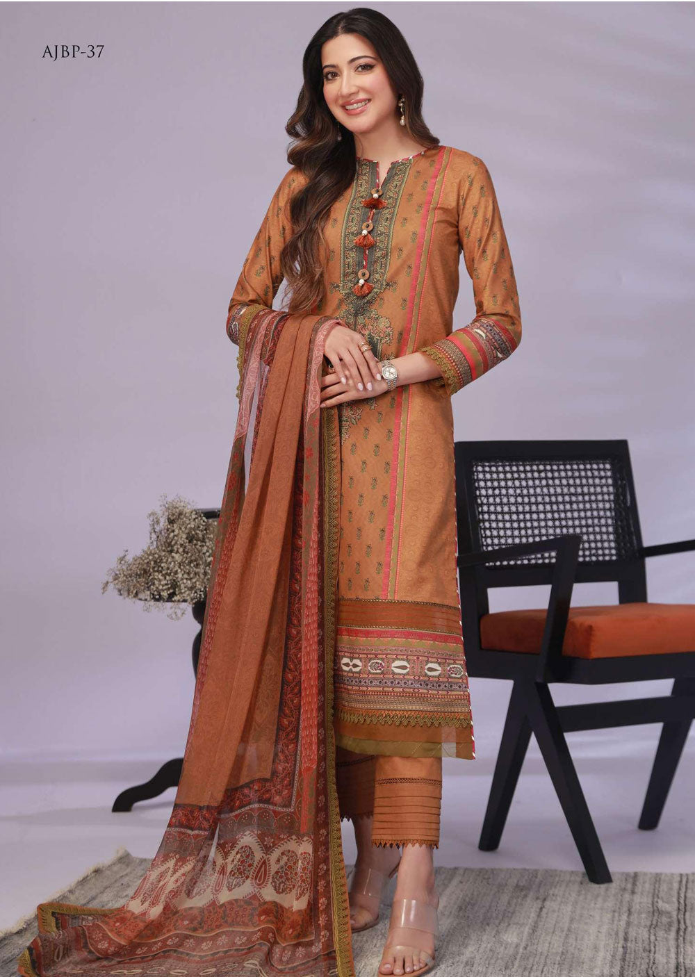 AJT-37-R - Readymade - Asim Jofa Prints Collection Vol 2 2023 - Memsaab Online