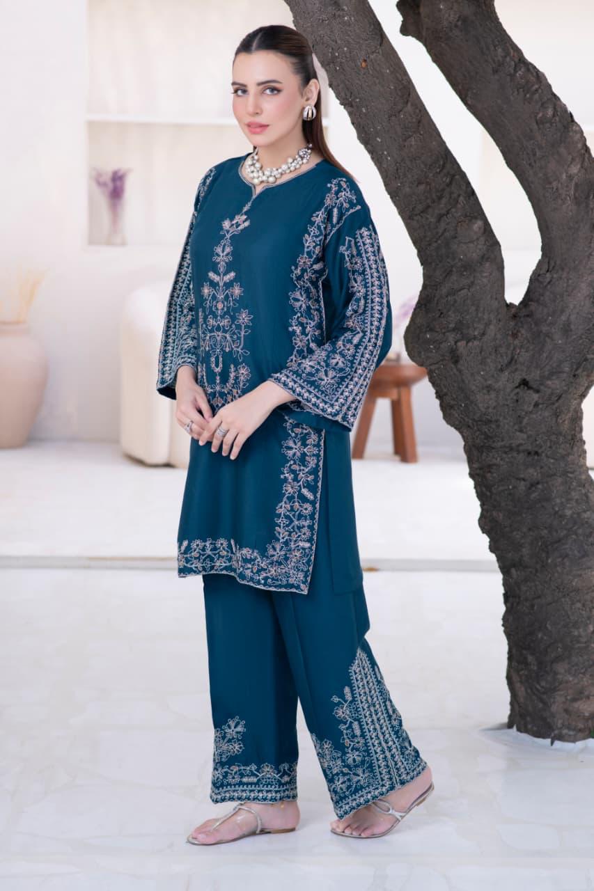 HRM20 - Readymade Memsaab Formal LINEN Suit 2025 20 - Memsaab Online