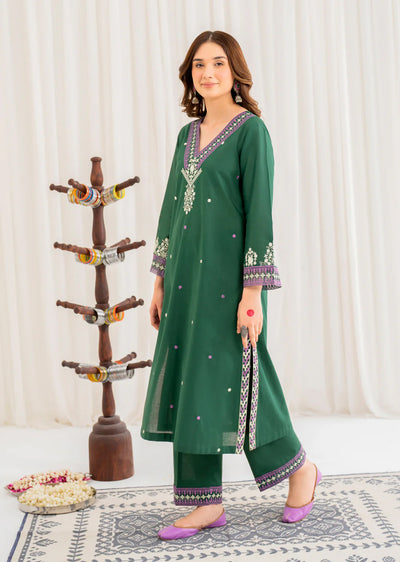 SHAHKAAR- Readymade 3 Piece Cotton Suit - Memsaab Online