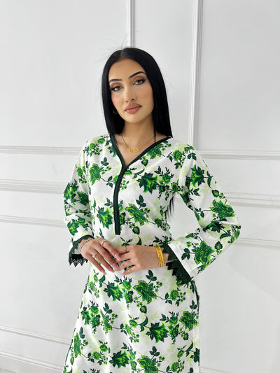 BUT-121- Green- S.Prints Printed Lawn Co-ords - Memsaab Online