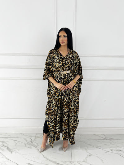 RBY-125-Readymade - Silk Kaftan 2025 - Memsaab Online