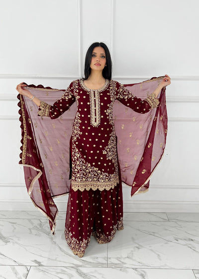 Shaz1817 - Readymade - Chiffon - Mummy n Me Outfit - Memsaab Online