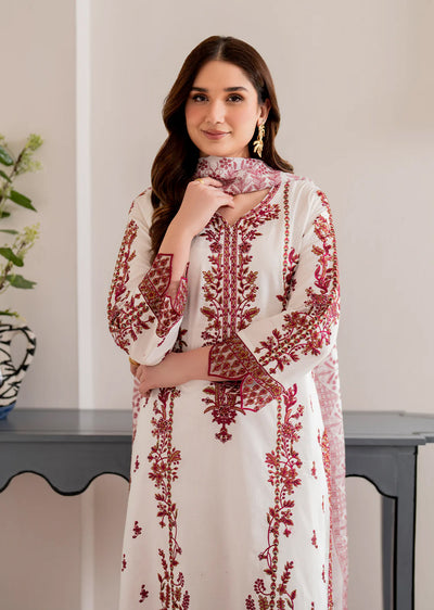 Sharjeena- Readymade 3 Piece Cotton Suit - Memsaab Online