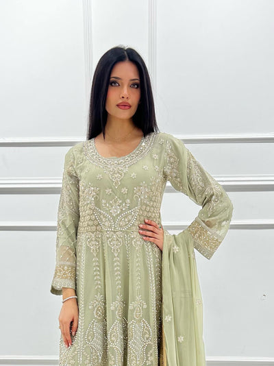 Shaz1835 - Readymade - Chiffon - Mummy n Me Outfit - Memsaab Online