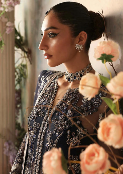 AKB-1539 - Azur - Unstitched - Aleia Luxury Formals by Akbar Aslam 2024 - Memsaab Online