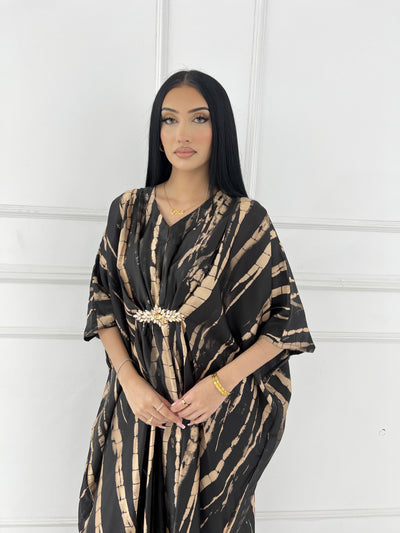 RBY-125-Readymade - Silk Kaftan 2025 - Memsaab Online
