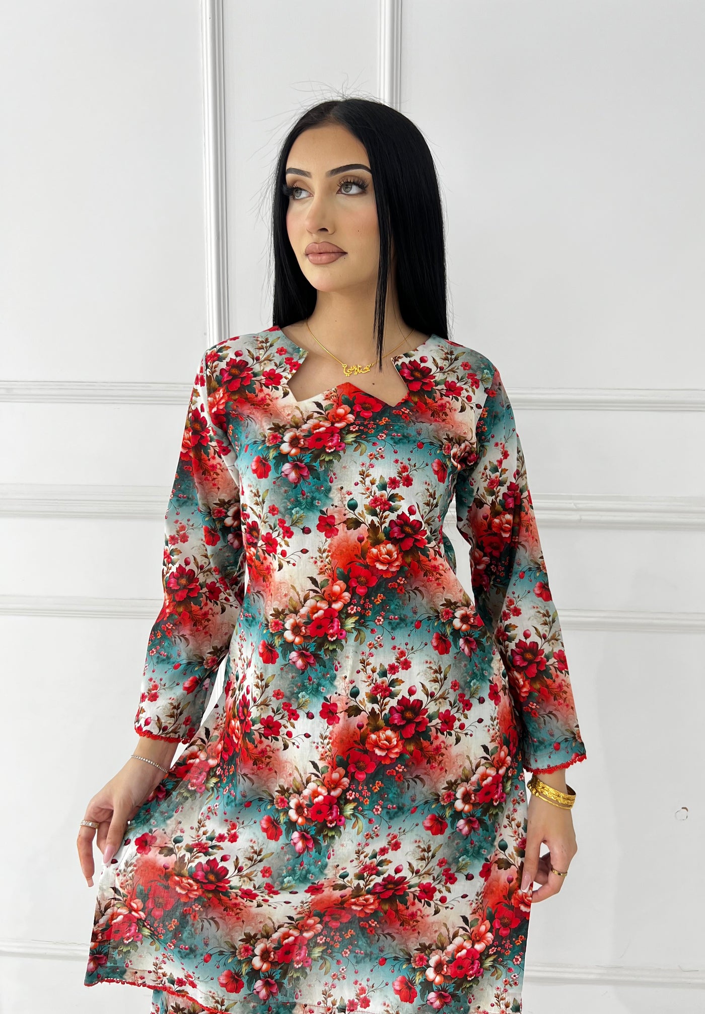 BUT-111 - Multi Color - S.Prints Printed Lawn Co-ords - Memsaab Online