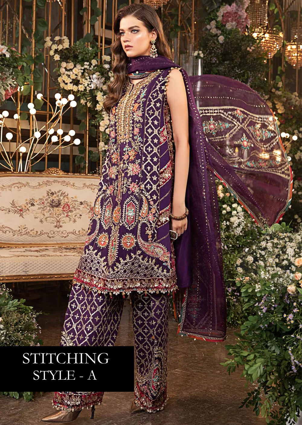 BPT-2903 - Maria B Embroidered Wedding Edition 2024 - Memsaab Online