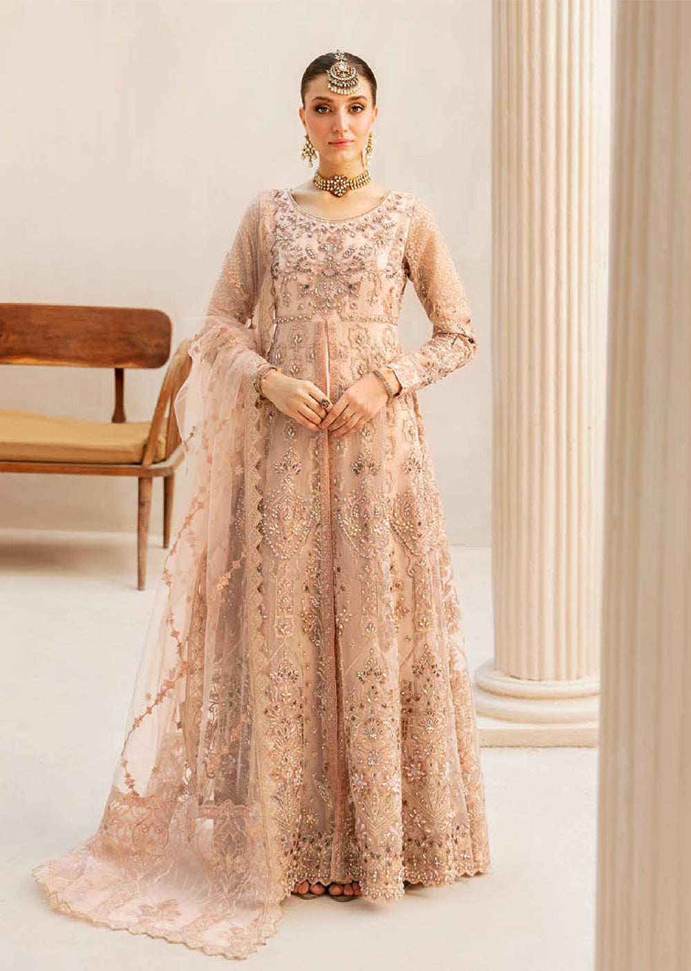 HB-403 - Unstitched - Ramsha Luxury Wedding Collection Vol 04 2024 - Memsaab Online