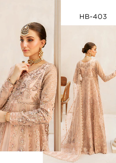 HB-403 - Unstitched - Ramsha Luxury Wedding Collection Vol 04 2024 - Memsaab Online