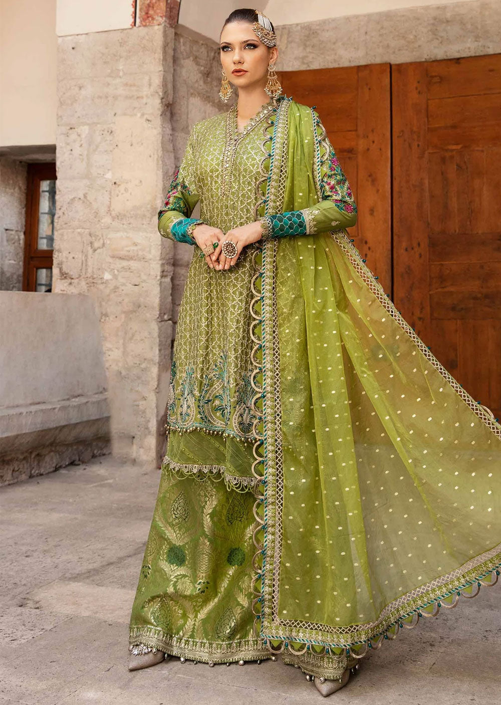 CST-803 - Sateen Collection by Maria B 2024 - Memsaab Online