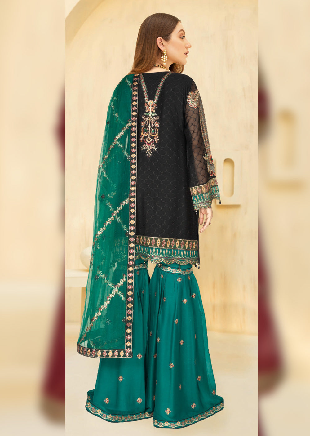 W-376-C - Readymade - Ramsha Suit 2024 - Memsaab Online