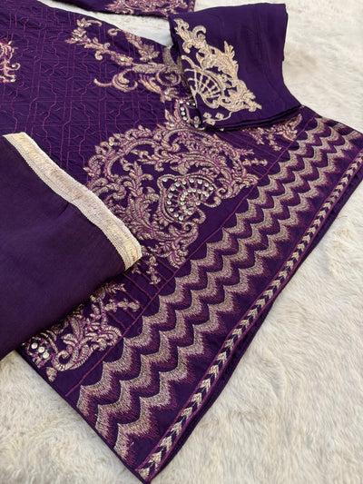 HK102 - Readymade Linen outfit - Memsaab Online