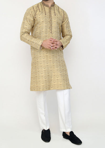 KRT-03 - Readymade - Mens Kurta Trouser Set - Memsaab Online